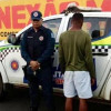 Homem é preso após ameaçar criança com facão e agredir mãe no Piauí