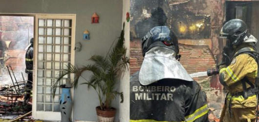 Incêndio atinge mercado na zona Norte de Teresina e deixa ferido