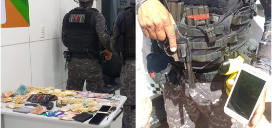 Suspeito de homicídio é preso com arma e R$ 5 mil após perseguição em Timon