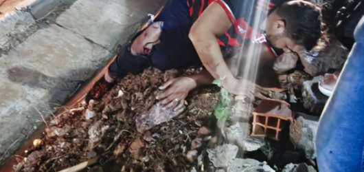 Dois motociclistas ficam feridos após choque frontal na BR-316 em Timon