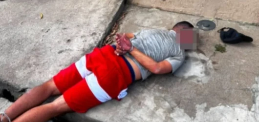 Homem suspeito de assalto é detido por populares no bairro Mocambinho