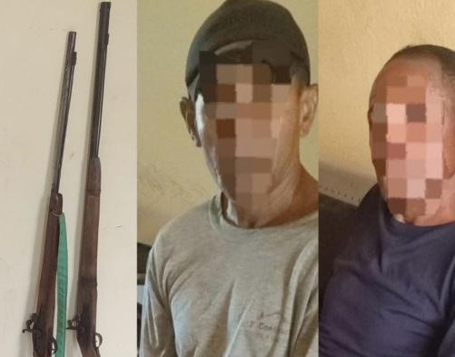 Irmãos são detidos após ameaça com espingarda na zona rural de Barras