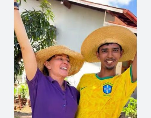 Ivanária Sampaio compartilha momento descontraído e convida público para show do cantor Pablo