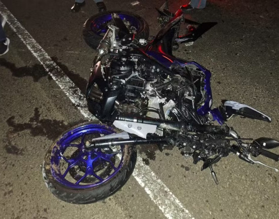 Motociclista fica gravemente ferido após cair de moto na BR-402, em Parnaíba