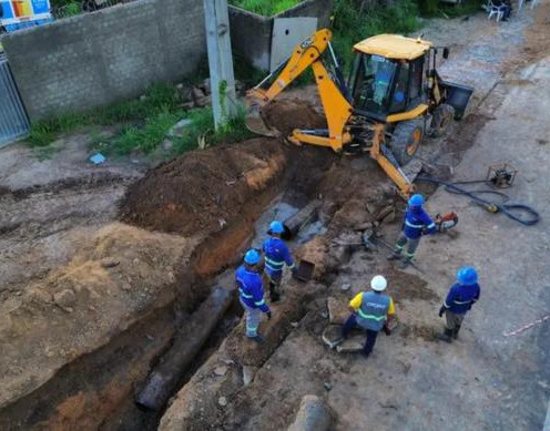Reparo em adutora é concluído e abastecimento começa a ser retomado em Teresina