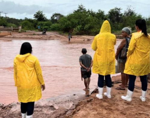 Riacho Frio decreta emergência após estragos causados por chuvas