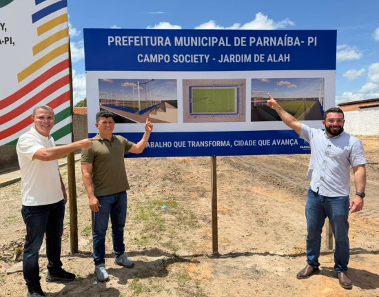 Deputado Rubens Vieira e Francisco Emanuel anunciam obras de infraestrutura em Parnaíba