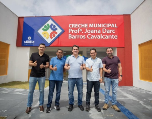 Ciro entrega creche, reforma em UBS, centro administrativo e mercado em Uruçuí