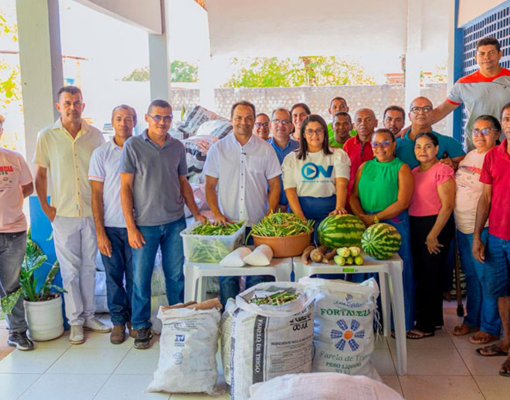 José de Freitas recebe mais de 9 toneladas de alimentos para famílias carentes