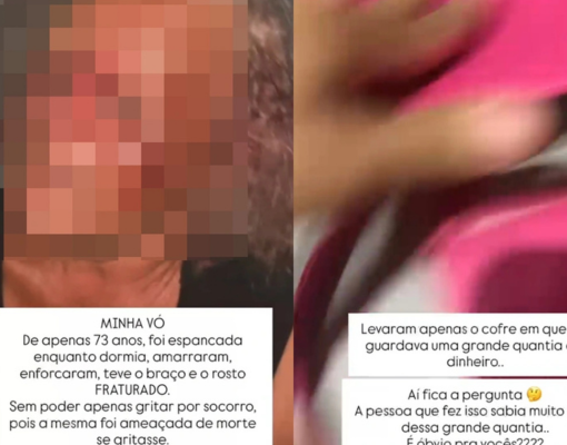 Idosa de 73 anos é agredida por criminosos e tem R$ 10 mil roubados em Caracol