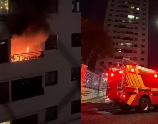 Incêndio em apartamento pode ter sido causado por pisca-pisca de Natal