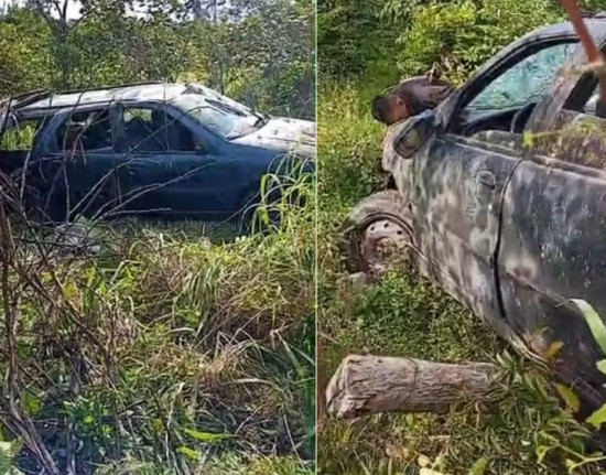 Motorista morre após capotar e ser arremessado para fora de carro na PI-140