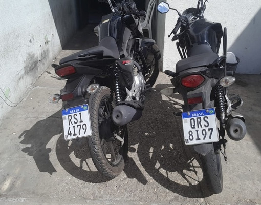 Trio é preso  com motos furtadas no Parque Jurema, em Teresina