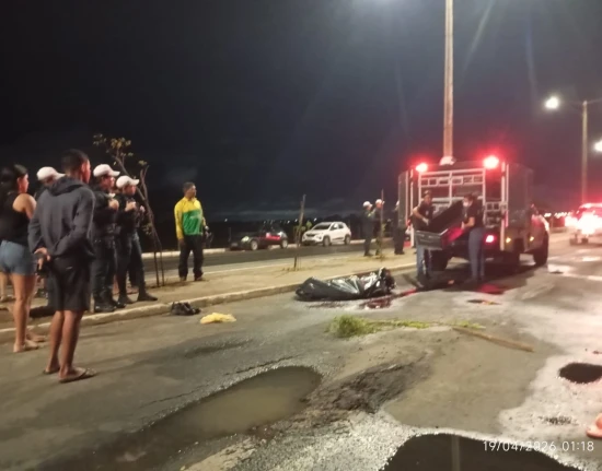 Jovem morre atropelado na Avenida Poty e motorista foge sem prestar socorro