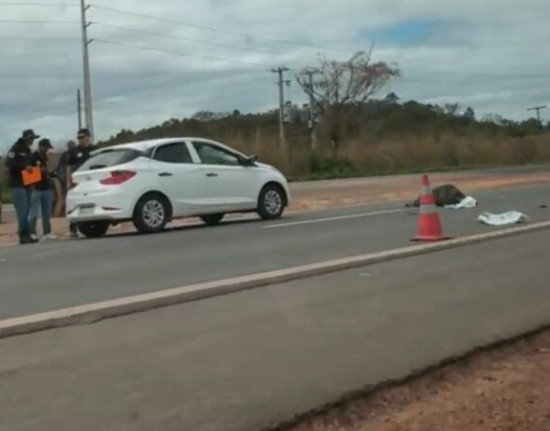 Ciclista morre após ser atropelado por carro na BR-343, entre Teresina e Altos