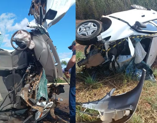 Colisão entre carro e caminhonete deixa dois mortos o Sul do Piauí