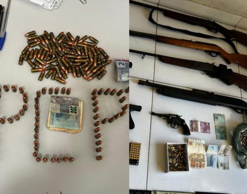 Dois suspeitos são presos em operação contra grupo criminoso em Morro Cabeça no Tempo