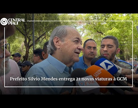 Prefeito Silvio Mendes entrega 21 novas viaturas à GCM