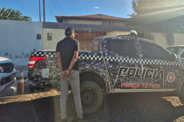 Homem é preso por ameaça e receptação em Paulistana