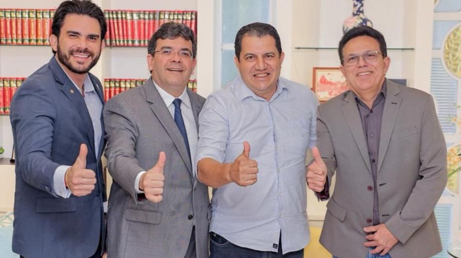 Rafael Fonteles, Marcus Kalume e Zé Santana alinham ações com Ramon Paulo em Morro Cabeça