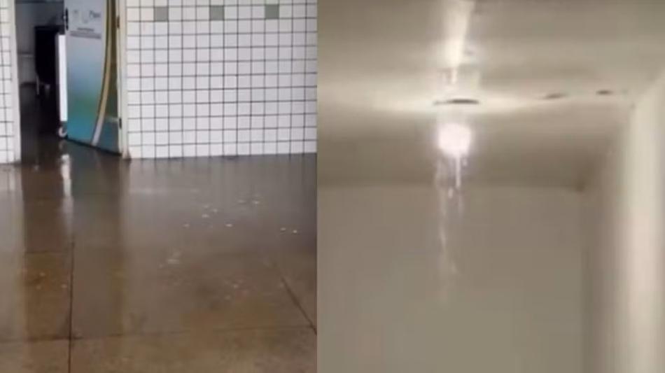 Chuvas alagam Hospital Regional de São Raimundo Nonato e afetam atendimentos