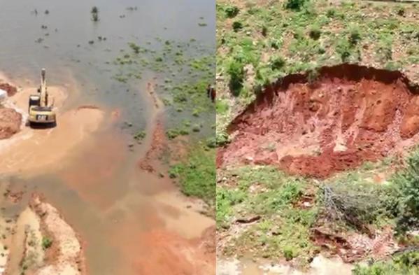 Defesa Civil emite novo alerta por risco de rompimento de barragem no Sul do Piauí