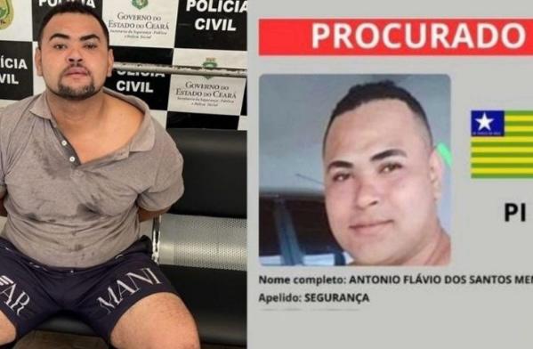 Piauiense mais procurado é preso no Ceará após ataque a tiros em via pública