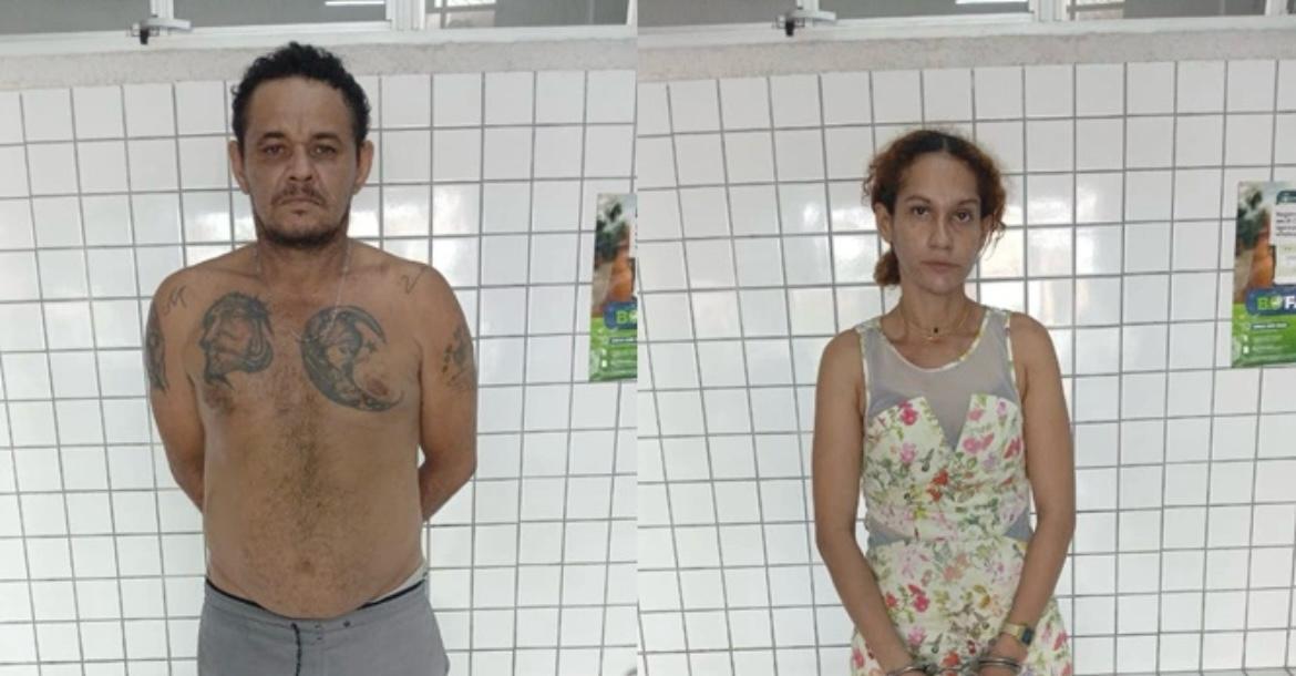 Casal é preso por tráfico de drogas bairro Pindorama em Parnaíba