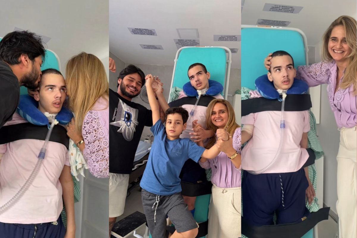 Mãe de adolescente baleado pela ex em Teresina faz post e agradece pela vida do filho