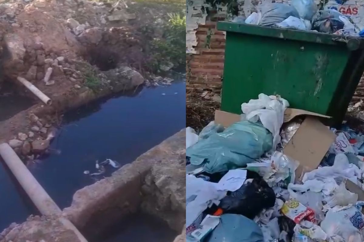 Timon: população reclama de lixo acumulado e obras paradas