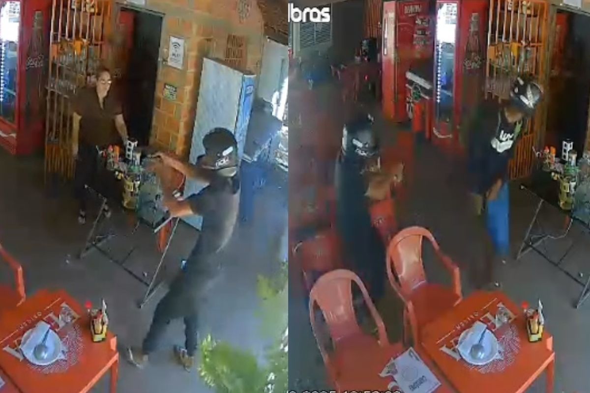 Assaltantes armados invadem bar na BR-343 em Teresina e fogem em motocicleta