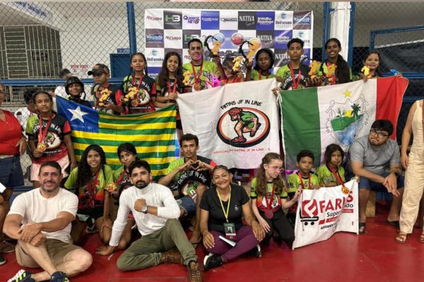 Patins de José de Freitas In Line domina Quarta Etapa do Circuito dos Elementos no Maranhão