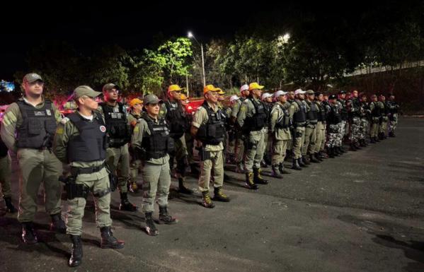 Teresina recebe reforço policial com início da Operação Impactos com foco no período de Carnaval