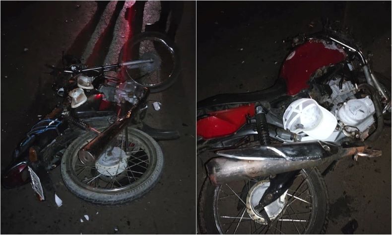 Dois motociclistas morrem após uma colisão frontal na estrada que leva à Miguel Alves