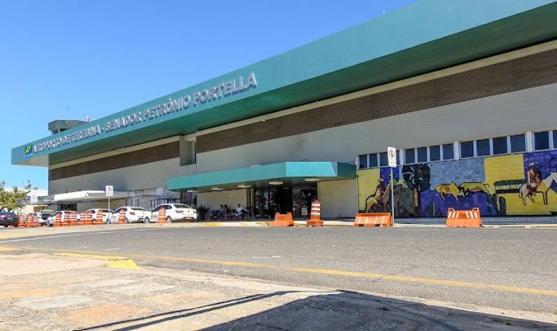 Três aviões pousam no Aeroporto de Teresina devido a forte chuva em Fortaleza