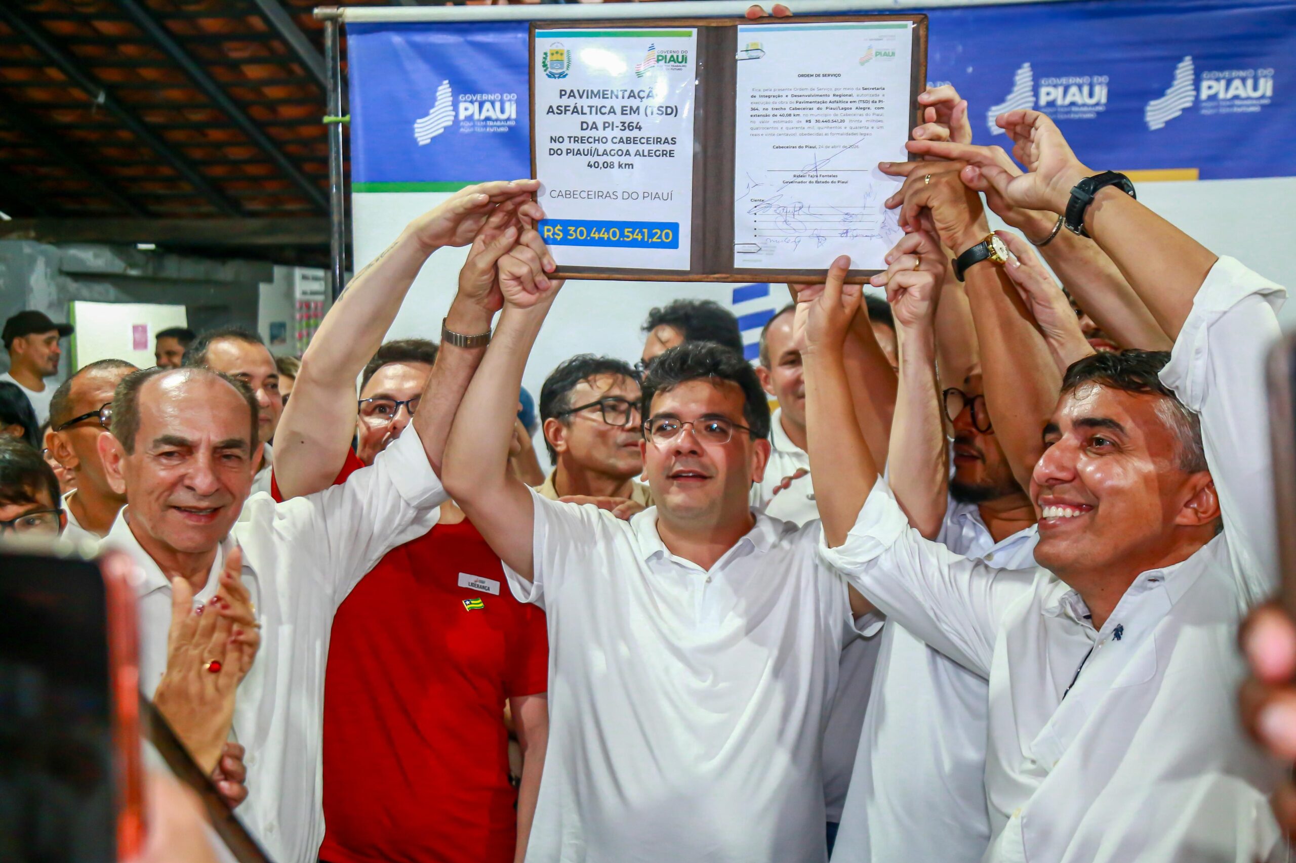 Governo anuncia R$ 33 milhões em investimentos em Cabeceiras do Piauí