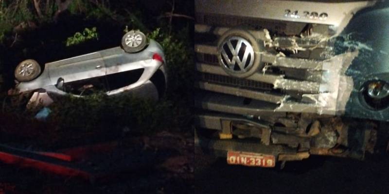 Colisão que matou tio e sobrinho na BR 316 foi provocada pelo sono, diz PRF