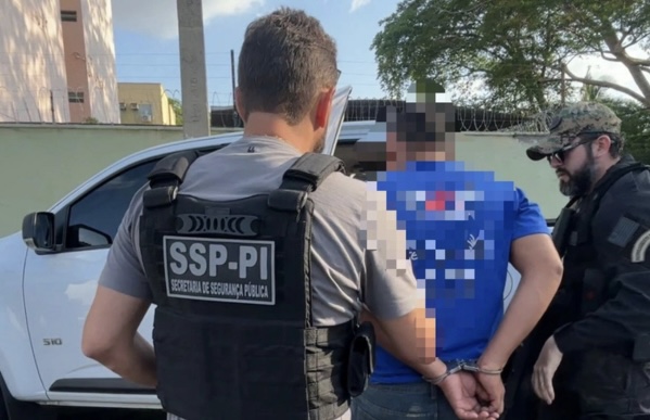 Condenado a 35 anos por estupro é preso em Teresina durante operação policial