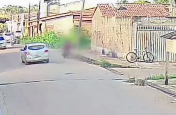 Câmeras flagram execução de jovem a tiros no bairro Mutirão, em Imperatriz