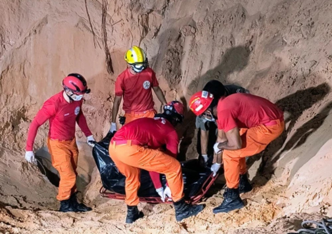 Homem morre soterrado enquanto cavava poço e corpo é resgatado em Gilbués