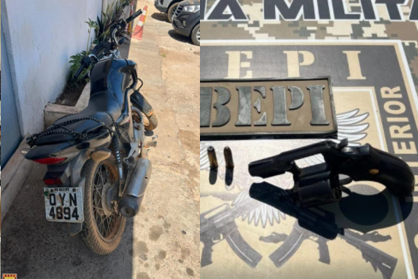 Confronto com a PM em Sussuapara termina com suspeito morto e prisões