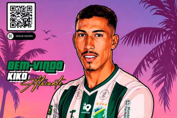 Altos reforça setor ofensivo com contratação de Kiko para fase decisiva da Série D