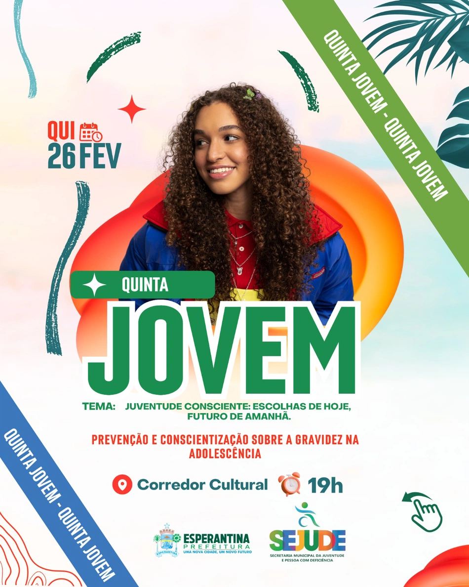 Esperantina promove 1ª edição do Quinta Jovem nesta quinta-feira (26)