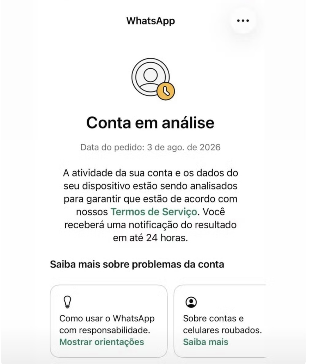 WhatsApp bloqueia contas para análise e usuários reclamam nas redes sociais