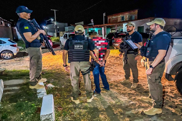 Homem com passagens por tráfico e homicídio é detido durante festival no litoral do Piauí
