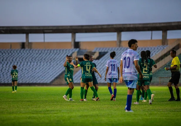 Atlético Piauiense estreia com goleada de 9 a 0 sobre o Parnahyba no Campeonato Feminino