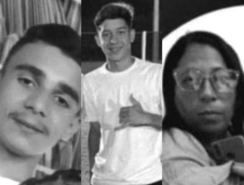 Três pessoas morrem em acidente entre minivan, picape e moto no Sul do Piauí