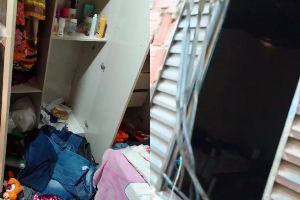 Casa é invadida em Oeiras e ladrões levam televisão, botijão e até comida da geladeira