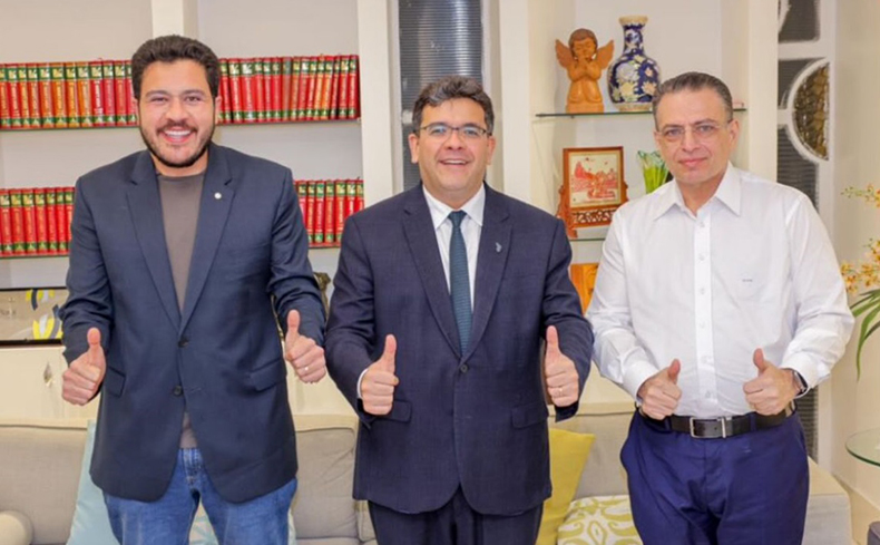 Fotinha de Gessivaldo com Rafael não garante apoio nem permanência no Republicanos