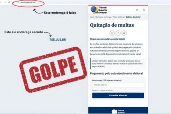 TSE alerta para golpes com falsas cobranças sobre título de eleitor